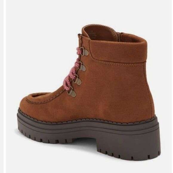 New Indigo Rd. Windsor 2 Brown hiking Boots high top sneakers suede WALLABEES 7 - Picture 3 of 6